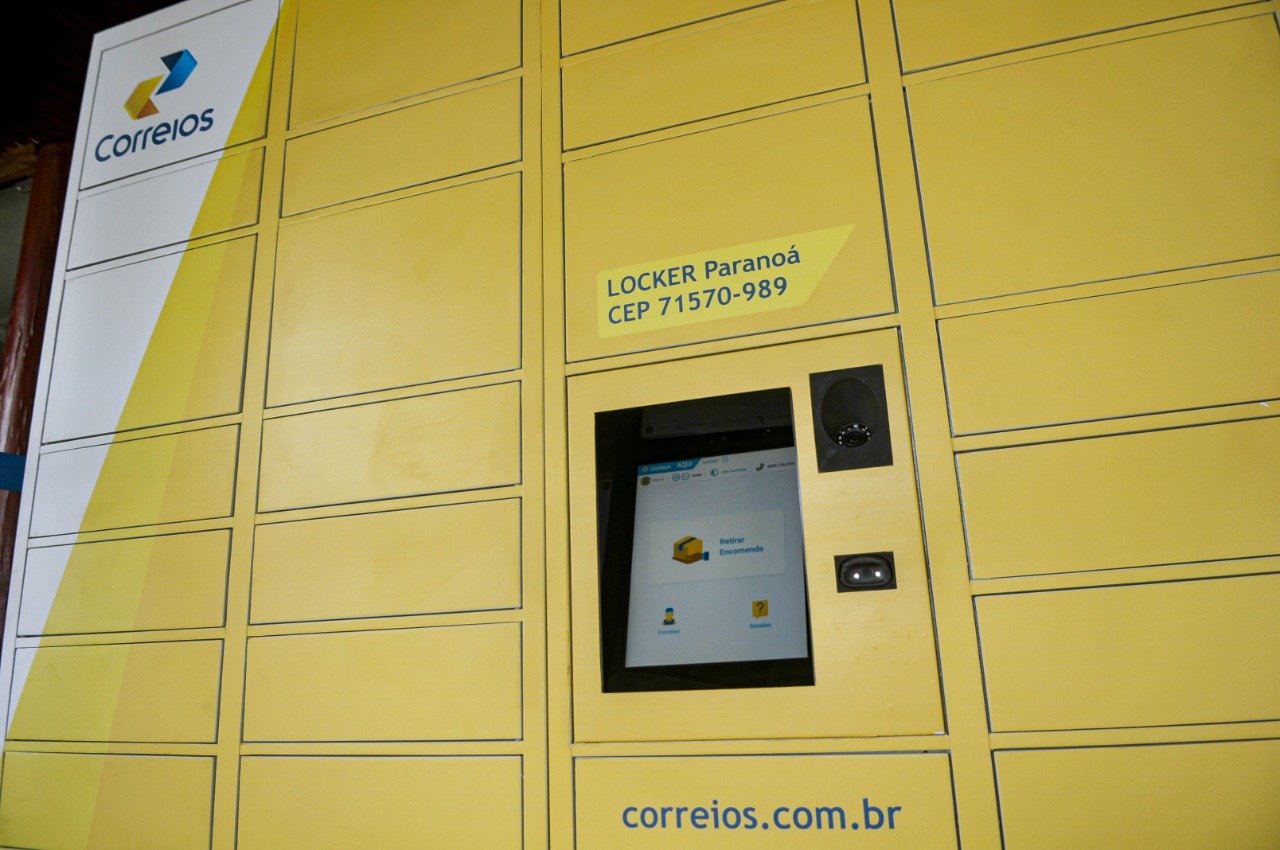 lockers dos correios - Vinícius de Melo/Agência Brasília